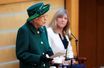 La reine Elizabeth II ouvre le Parlement écossais à Edimbourg, le 2 octobre 2021