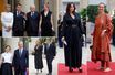 Dîner d'Etat à l'Elysée en l'honneur du président italien avec Monica Bellucci et Carole Bouquet
