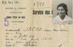 Le document de 1942 où Simone Veil a été identifiée comme "israélite" par la police française.