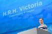 La princesse Victoria de Suède intervient à la Conférence du cercle arctique à Reykjavik, le 10 octobre 2019