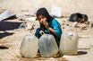 Une petite fille dans le camp d'Al-Hol, en août 2019.