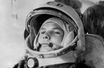 Youri Gagarine, 27 ans, quelques secondes avant de devenir le premier homme à voyager dans l'espace.