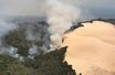 L’idyllique île Fraser ravagée par les feux de forêt