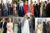 Reines, princes et princesses au mariage du prince Nikolaos de Grèce et de Tatiana Blatnik, le 25 août 2010