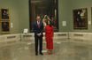 La reine Letizia et le roi Felipe VI d'Espagne au Musée du Prado à Madrid, le 18 juin 2020