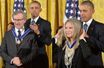 Médaille de la Liberté - Barack Obama décore Steven Spielberg et Barbra Streisand