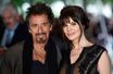 Al Pacino et Lucila Sola à Londres le 21 septembre dernier