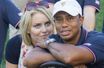 Lindsey Vonn et Tiger Woods en octobre 2013.