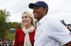Lindsey Vonn et Tiger Woods, au temps du bonheur le 6 octobre 2013.