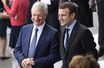 Claude Bartolone et Emmanuel Macron, le 14 juillet dernier.
