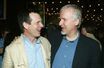 Bill Paxton et James Cameron en 2005.
