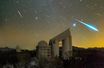 Pluie d'étoiles filantes sur le télescope LAMOST en Chine.