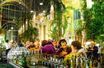 Au cœur du Burggarten, le parc le plus original de cette ville très verte, le Palmenhaus, époustouflante serre aux palmiers, est aussi un restaurant où l’on peut prendre un verre à toute heure.