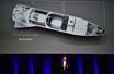 Elon Musk présente sa fusée BFR en Australie en septembre 2017.