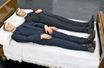 « We », de Maurizio Cattelan, 2010, d’après une photo de Gilbert & George, « In Bed With Lorca ».