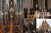 Felipe VI et Letizia, recueillis pour la messe à la Sagrada Familia