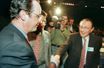 François Hollande et Michel Rocard en 1997