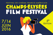 L'affiche de la cinquième édition du Champs-Elysées Film Festival.