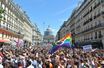 Beau succès pour la "marche des fiertés"  - A Paris