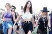 Défilé de stars au premier week-end du Coachella Festival - Gigi Hadid, Kendall Jenner, Fergie