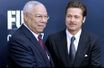 Colin Powell et Brad Pitt réunis pour "Fury" - Avant-première