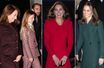 Caroline, Alizée, James, Kate et Pippa Middleton à Londres, le 8 décembre 2021