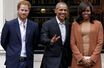 Prince Harry, Barack Obama, Michelle Obama