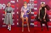 Taylor Swift, Katy Perry et Heidi Klum lors des iHeartRadio Music Awards, le jeudi 14 mars 2019