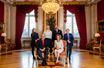 Photo de Noël de la famille royale de Norvège, diffusée le 14 décembre 2018
