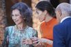 L'ex-reine Sofia et la reine Letizia d'Espagne à Palma de Majorque, le 3 août 2018