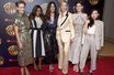 De gauche à droite : Sarah Paulson, Mindy Kaling, Sandra Bullock, Cate Blanchett, Anne Hathaway et Awkwafina