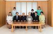 La famille impériale du Japon à Tokyo, le 4 novembre 2017. Photo diffusée le 31 décembre 2017 pour la nouvelle année