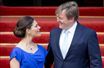 La princesse Victoria de Suède et le roi Willem-Alexander des Pays-Bas à La Haye, le 26 avril 2017