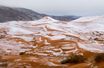 Pour la première fois depuis 37 ans, il a neigé au Sahara