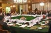 La table des négociations ce lundi à Islamabad.