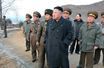 <br />
Le 21 février, Kim Jong-un en tournée d'inspection de l'armée du peuple.