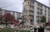 <br />
Un immeuble s'est effondré à Reims, ce dimanche.