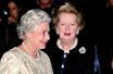 <br />
La reine Elizabeth et Margaret Thatcher en 2005