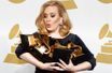 <br />
Adele a obtenu six Grammy Awards.