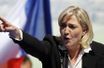 <br />
Marine Le Pen à Paris, le 1er mai dernier.