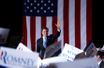 <br />
Mitt Romney devant ses partisans, samedi, à Las Vegas (Nevada).
