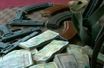 <br />
Prétendue cache d'armes à la mosquée al-Omari à Deraa en Syrie.