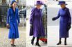 Kate Middleton, Camilla Parker Bowles et la princesse Alexandra de Kent à l'abbaye de Westminster, le 14 mars 2022