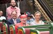 La reine Margrethe II dans les montagnes russes de Tivoli, le 21 mai 2022.