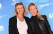 Alexandra Lamy et sa soeur Audrey lors de la première édition du Festival du Film de demain, à Vierzon, le 3 juin 2022.