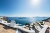 Vue de l’île de Santorin, dans les Cyclades