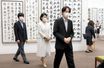 Le prince Hisahito du Japon avec ses parents la princesse Kiko et le prince Fumihito d'Akishino à Tokyo, le 2 août 2022
