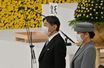 L'impératrice Masako et l'empereur Naruhito du Japon à Tokyo, le 15 août 2022