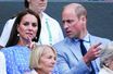 William et Kate, le 5 juillet 2022 à Wimbledon.