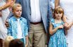 Le prince Jacques et la princesse Gabriella of Monaco à Monaco, le 3 septembre 2022